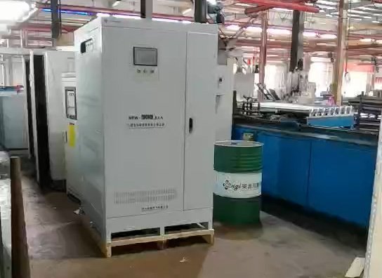 SBW500K數(shù)控機(jī)床穩(wěn)壓器案例